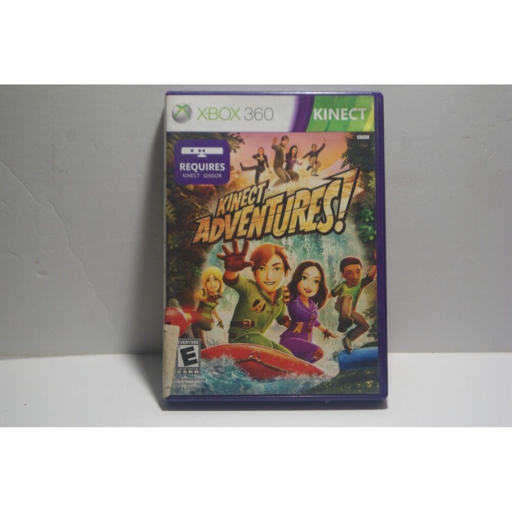 Kinect Adventures Xbox360 2010 Motion Game Using Camera for Action fun to Play